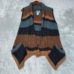 Curio Women's Cardigan M/L Multicolor Wool Blend *no size tag* H0852